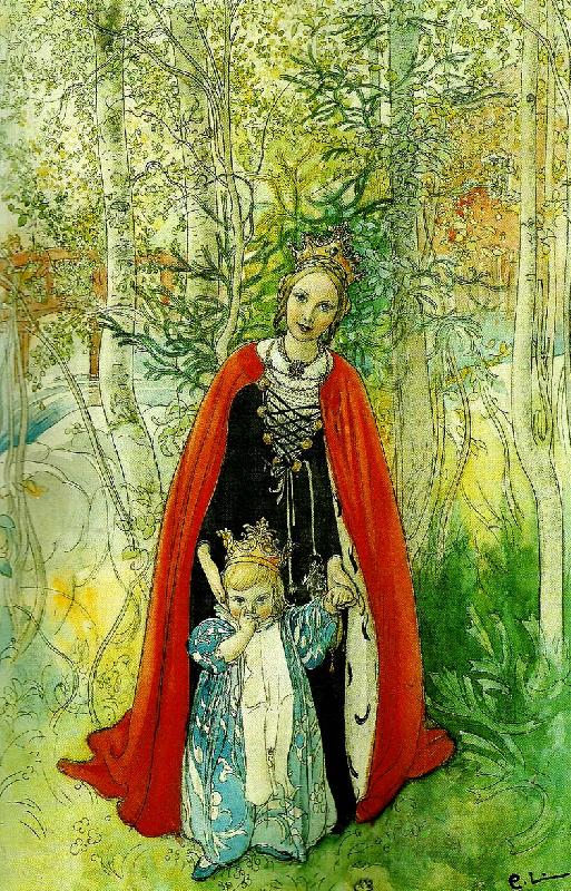 Carl Larsson prinsessan var France oil painting art
